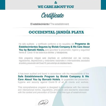 Occidental Jandia Royal Level - Adults Only Hotel 4*